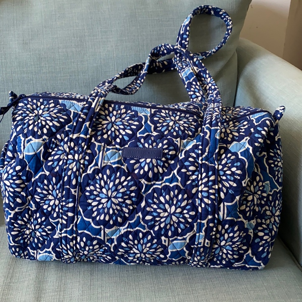 Vera Bradley duffel bag- petal splash